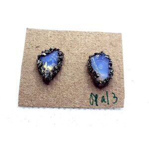 Opalite crystal earrings #opal3